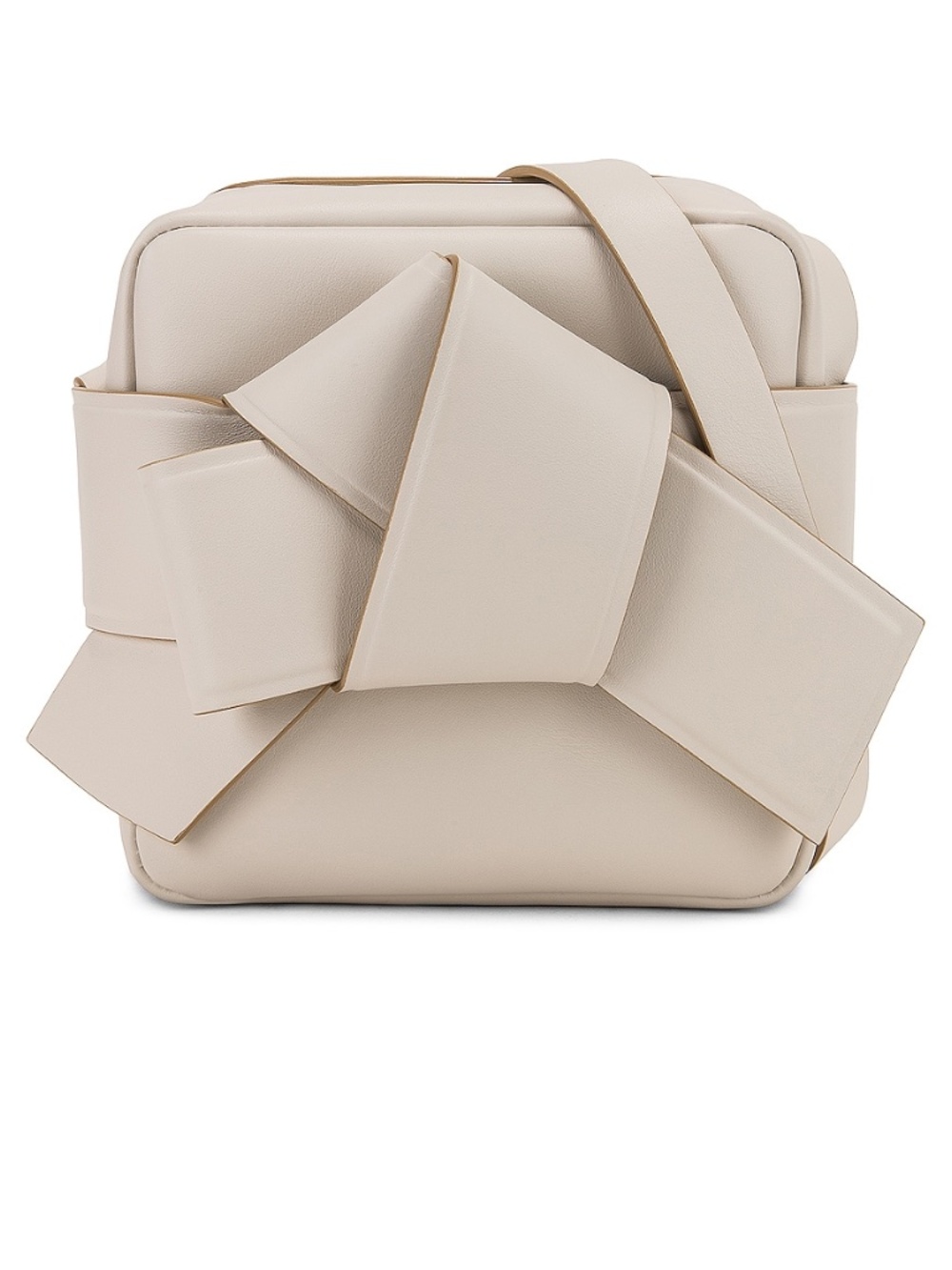 ACNE Musubi Camera Bag / White Cream (Sand Beige) - Picture 10 of 12